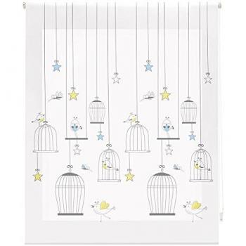 Estor Enrollable Infantil Traslúcido Estampado Digital 80x180cm HappyStor HSCI97008
