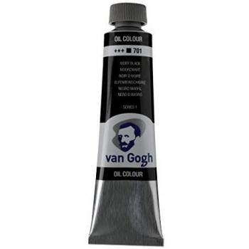 Royal Talens : Van Gogh Oil Paint : 40ml : Ivory Black S1