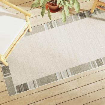 Alfombra Multicolor 80x300 cm Interior/Exterior Antideslizante de Pelo Corto