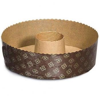 Set de 3 Moldes Desechables para Donas de Papel para Hornear Ø20cm Color Beige