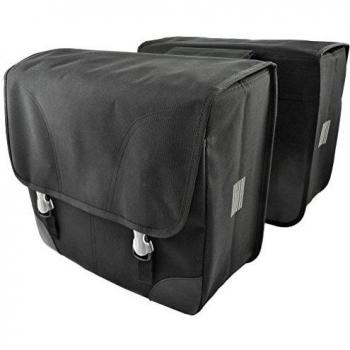 Cordo funda doble turano E-Bike, Negro, 33 x 15 x 43 cm, 38 L, 412378