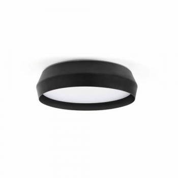 Aplique/Plafón Shoku 350 Negro 24W 2700K Faro Barcelona