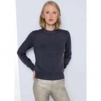 Jersey básico marino Lois Jeans - Mujer