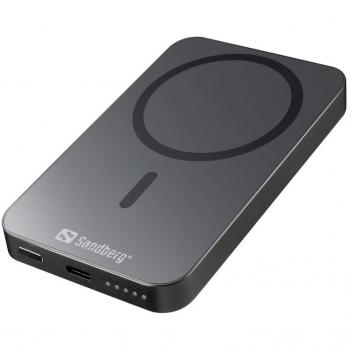 Powerbank Inalámbrico Magnético 5000 mAh ALU - 20W, Carga Inductiva