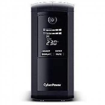 CyberPower ValuePRO Line Intera. 1000 VA/550 W, 4 enchufes Schuko VP1000ELCD
