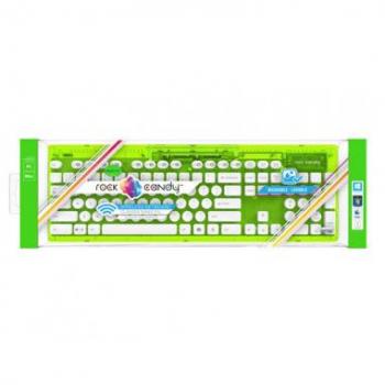 Teclado Wireless Rock Candy Verde Lima para PC y Mac