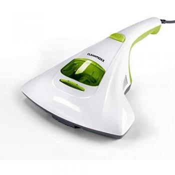CLEANmaxx Aspirador Manual de ácaros | Limpiador de colchones con Potente succión, esteriliza Las Superficies con luz UV-C | 300Watt [Destruye hasta el 99,9% de Todos los ácaros]