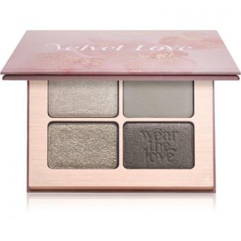 ZOEVA Velvet Love Eyeshadow Quad Palette (Smoky Sultry Eyes) 4x1.5 g