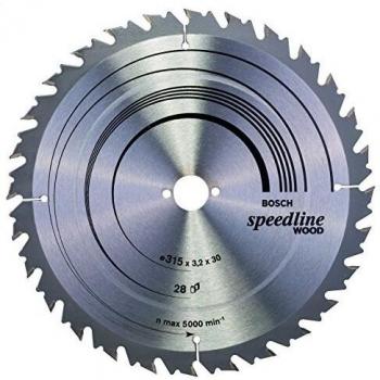 Bosch 2 608 640 682 - Hoja de sierra circular Speedline Wood