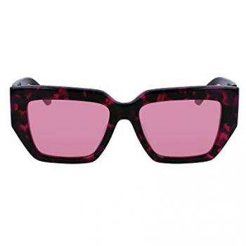 Calvin Klein Jeans CKJ23608S Women's Sunglasses Pink Havana Light Brown