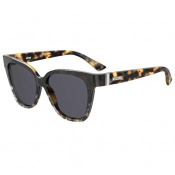 Moschino MOS066/S 202730 (PUU IR) Sunglasses, Brown, Female, Size: 55 MM