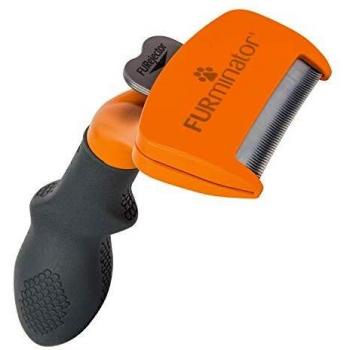 FURminator M Herramienta deshedding para perros medianos de pelo largo