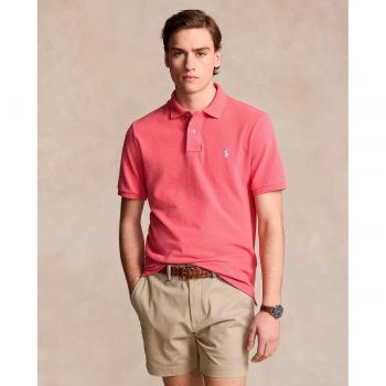 Ralph Lauren Stylish T-shirts and Polos Collection Orange Male Polo Shirt Size S