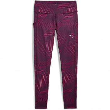 Mallas de running Puma Run Favorites Velocity FL AOP Tight Mujer - Mallas de compresión, diseño ajustado, material transpirable, estampado colorido, ideal para entrenamiento y carreras. Camiseta entrenamiento Puma Run Favorites Velocity Manga Corta