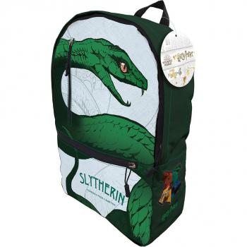 Mochila Harry Potter Slytherin con Diseño Intrincado de las Casas de Hogwarts