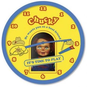 Reloj de Pared Infantil Motivo Horror Chucky