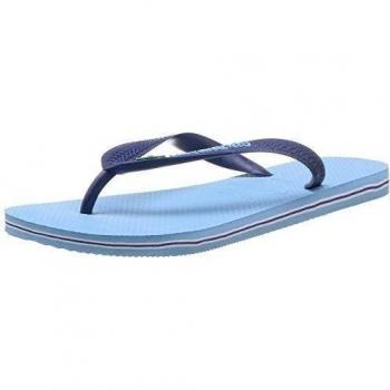 Havaianas Brasil Logo Chanclas, Unisex-Adultos, color lavender blue / 1056, talla 39/40