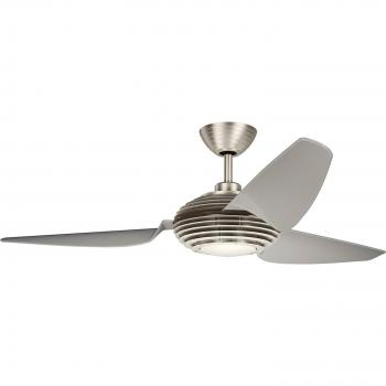 Ventilador de Techo LED Voya 152cm Crema con Luz Regulable y Control Remoto