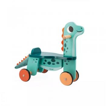 Wooden Ride-On Dino Portosaurus - Janod