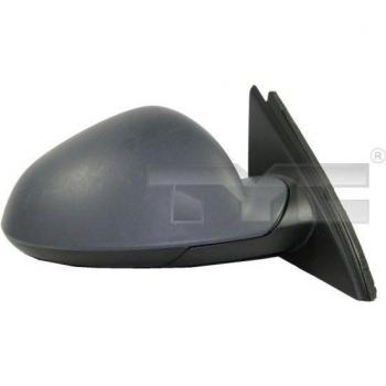 Espejo retrovisor TYC 325-0111 con diseño de alta precisión, cristal templado, ajuste manual, compatible con varios modelos de vehículos y acabado en negro