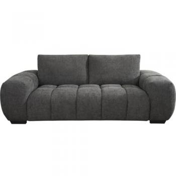 Sofá de chenilla Cambon – 3 plazas – Gris