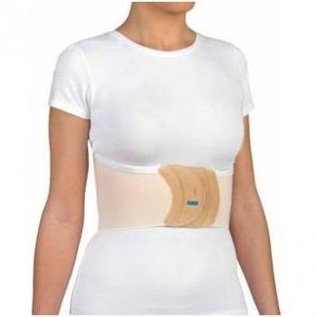 Faja Costal Elástica con Cierre de Microvelcro Beige Varias Tallas FJ342 Emo