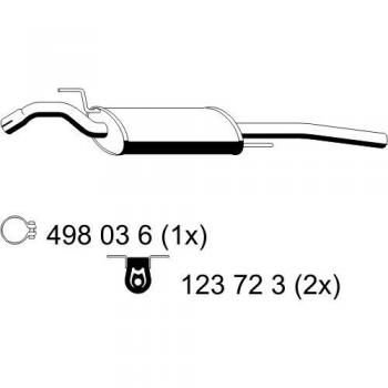 endschalldà£  ¤ mpfer sin luxes Volkswagen Passat