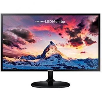 Monitor LED Samsung S24F352H de 23.5 Full HD, con relación de aspecto 16:9, contraste 1.000:1, tiempo de respuesta 5ms y brillo 250cd/m2, incluye conexiones VGA y HDMI, compatible con VESA 75x75 - Color Negro