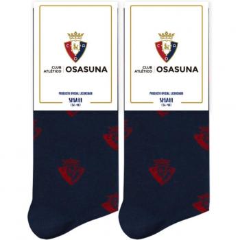 Calcetines Club Atlético Osasuna Pepe Pinreles Logo Marino