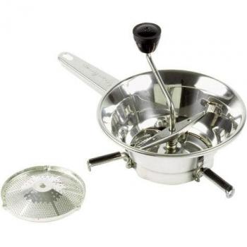 Moulinex A45306 Pasa Purés, Acero Inoxidable, Plateado, 24 cm, 1 Unidad