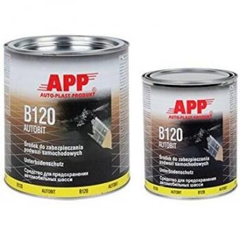 Protección Bituminosa APP B120 1,3 kg - Impermeabilizante Antigravilla y Antioxidante para Carrocerías de Vehículos