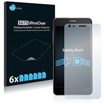 savvies Protector Pantalla Compatible con Alcatel One Touch Idol Ultra 6033 OT-6033