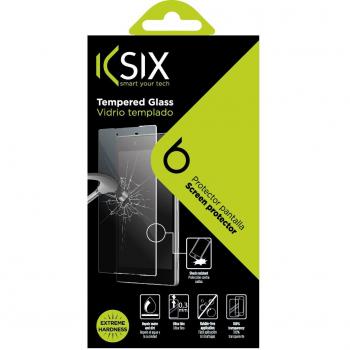 KSIX smart your tech Protector de Pantalla para iPhone SE 2022, SE 2020, 8 y 7, Vidrio Templado, Grosor 0.33 mm, Transparente