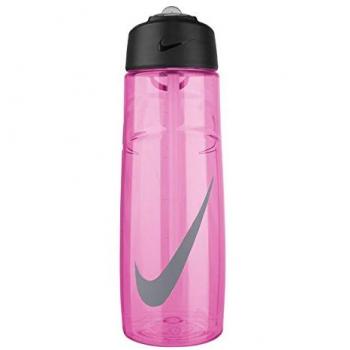 Nike T1 Flow Swoosh Water Bottle Botella, unisex, T1 FLOW SWOOSH WATER BOTTLE, Ion Pink/Wolf Grey, 0