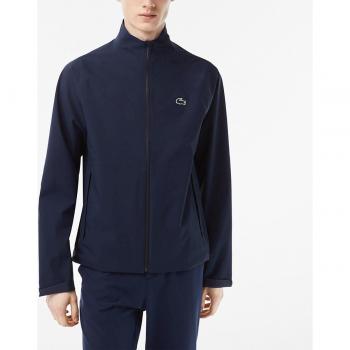 Cortavientos Lacoste Golf para hombre, resistente al agua, con cremallera, color azul marino, tallas L-XL