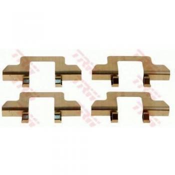 Kit de accesorios TRW PFK437 para pastillas de freno de disco CITROËN C3 I, C3 II y C2 3/5 puertas