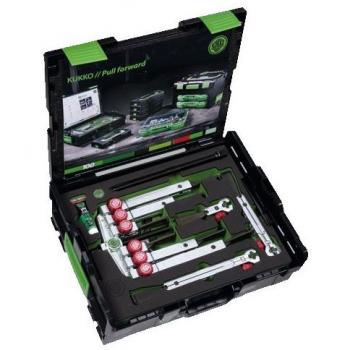 Extractor de 2 y 3 patas con regulación rápida y uñas para espacios angostos