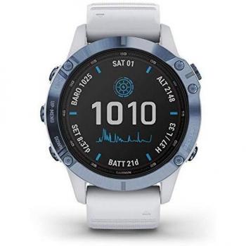 Garmin fēnix 6 Pro Solar, Reloj GPS Multideporte con energía Solar, características y Datos de Entrenamiento avanzado 010-02410-19