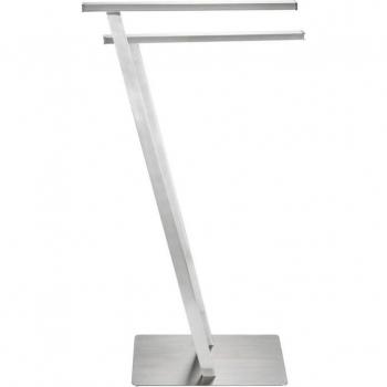 Toallero - perchero de pie de acero inoxidable mate Lirio Wenko