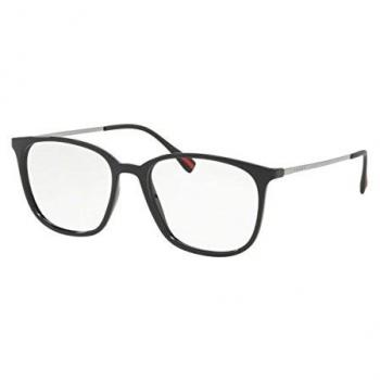 Prada Linea Rossa 0PS 03IV, Monturas de Gafas para Hombre, Negro