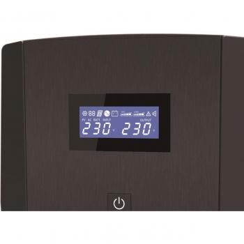 Conceptronic ZEUS04EP SAI Interactivo 2200VA 1320W con AVR, 6 Salidas IEC C13, Protección Puerto LAN/Módem, 2x RJ-45, 1