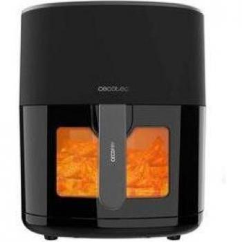 Cecotec Cecofry Fantastik Window 6500 Freidora de Aire sin Aceite 6.5L 1700W con Ventana, Tecnología PerfectCook, 12 Modos de Cocinado, Panel