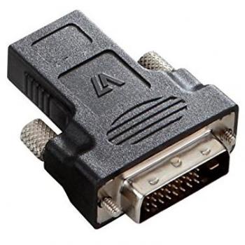 V7 V7E2DVIDMHDMIF-ADPTR - Adaptor DVI-D a HDMI, Negro