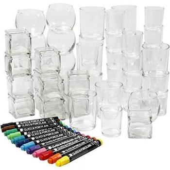 Portavelas de Porcelana, 1 Set
