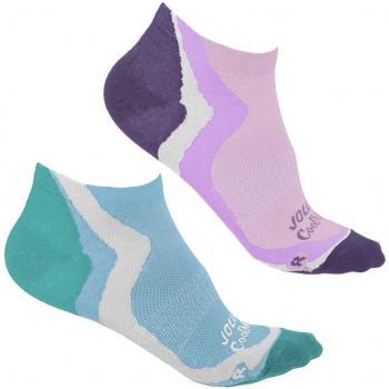 Calcetines Tobilleros Deportivos Joluvi Coolmax Walking Rosa (2 pcs)
