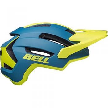 Casco Bell 4Forty Air MIPS MTB Unisex S 52-56 cm Matte Blue/Hi-Viz amarillo neón azul