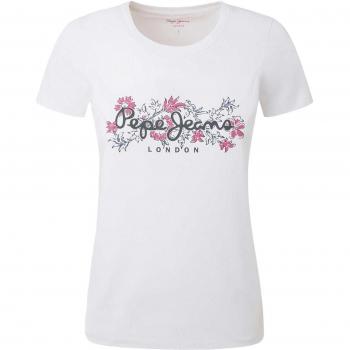 Camiseta Pepe Jeans Korina Blanco Para Mujer