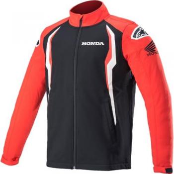 Chaqueta Softshell Alpinestars Honda Roja para Hombre