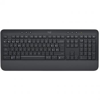 Teclado Inalámbrico Logitech Signature K650 RF Wireless + Bluetooth QWERTY Español Grafito
