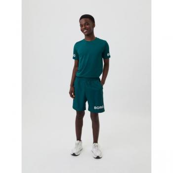 Björn Borg Borg Shorts Green, 122-128